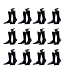 Produktbild FALKE Herren Business-Socken Swing 14633 12 Paar, Farbe:Blau;Sockengröße:47-50;Artikel:-6370 dark navy