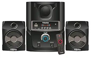 T-Series M10 2.1 Channel Wireless Bluetooth Multimedia Speaker (Black)