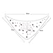 Lovely Feeding Bandana Bibs for Babies and Toddlers Set of 3(dinosaur)
