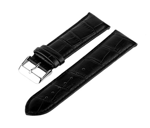 MARCHEL Croco LM45 Lederarmband Schwarz 18 mm Uhrenarmband Uhrband Uhrenbnder MARCHEL Croco LM45 Lederarmband Schwarz 18 mm Uhrenarmband Uhrband Uhrenbnder