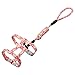 Produktbild Basisago Dual Doggie Pet Leash Hundeleine Einziehbare Button Break und Schließsystem, Wandern, Joggen, kein Verheddern