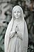 Produktbild 20 - 21 cm,MARMOR weiss (mattlackiert), Betende Madonna, Heilige Maria ohne Kind, mit Kordeln und Rosenkranz, Marienfigur barfuß als Symbol von Unschuld und unbefleckter Empfängnis - alle ÖLBAUM HEILIGEN- und Krippenfiguren zeichnen sich durch extrem sauber gearbeitete und präzise Gesichtszüge der Figuren aus, coloriertes Holzfiguren- bzw. Echtholzimitat, sehr schlanke Form, standfest und handbemalt