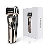 💎Maglev-Motor hervorragendes Drehgeschwindigkeit: 1400 Mal per Minuten, ist einer der schnellsten auf dem Markt, was schnelles Trimmen von Haar und Bart ermöglichen. Maximale Effizienz Ein spezieller MicroComb erfasst mehr Haare mit jedem Zug, für eine schnellere und sanftere Rasur.