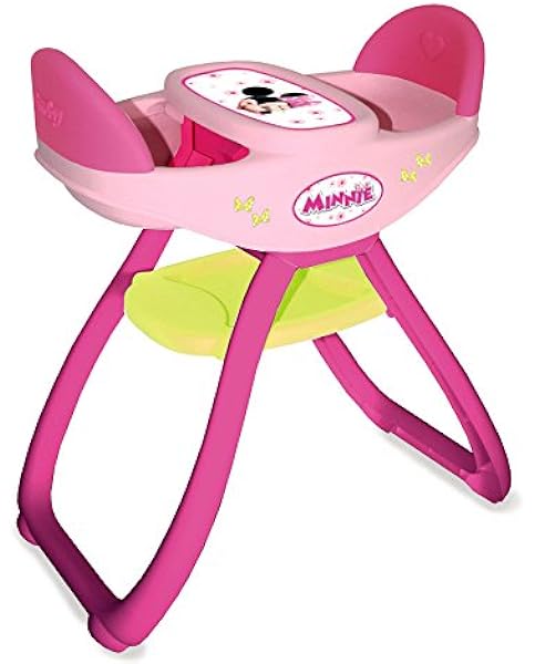 Smoby Accessoire Pour Poupee Chaise Haute Jumeaux Minnie Amazon Fr Jeux Et Jouets
