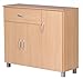 Produktbild Sideboard Buche 90 x 75 cm mit 3 Türen & 1 Schublade