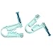 2Pcs Disposable Safety Asepsis Ear Piercing Gun Tool with 2 Stainless Steel Ear Studs