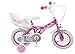Produktbild Toimsa 12 Zoll Kinderfahrrad Princess Mädchen 3 4 5 6 Jahren