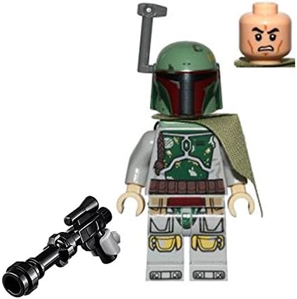 LEGO Star Wars: Minifigur Boba Fett (from Set 75174) with Blaster NEW RELEASE 2017 "Detail-true figure of LEGO"