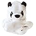 niceeshop(TM) Baby Kids 3 in 1 Combo Winter Accessories Soft Comfortable Plush Panda Animal Hat With Scarf & Mittens