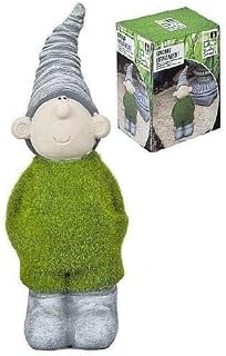 Roots & ShootsGnome Ornament 17cm Resin & Flock Garden Outdoor Gift Present Grandad Dad Mum