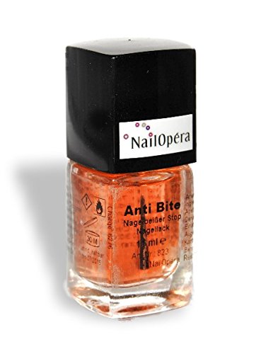10 ml Nagellack Anti Bite Nagelbeisser Nagelkauer Stop - Nail Biter Stop - Klarlack Base Coat Top Coat