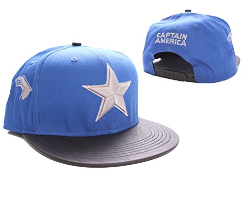 Preisvergleich Produktbild Marvel Comics Captain America Star Blue / Black Snapback Cap
