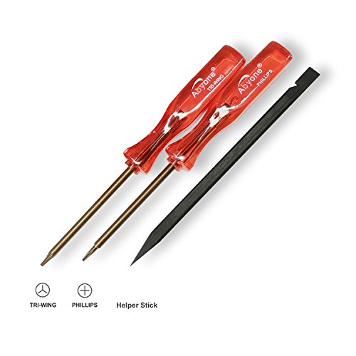 Abyone 5P S2 MacBook Schraubendreher-Sets mit Pentalobe 5 Pentalobe 6 Tri-Wing Phillips Head und helper stick für Apple MacBook Pro / Air(Alle Version) - 3