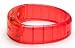Produktbild LED Leuchtarmband rot, Armband leuchtend, Armreif