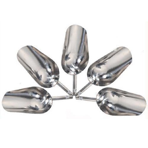 5 Pcs 5oz Stainless Steel Ice Cream Sweet Food Wedding Buffet Candy Bar Scoops by Famliymall