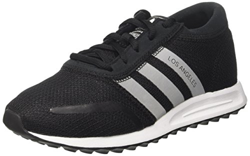 adidas Unisex Adults’ Los Angeles Trainers, Black (Black), 10.5 UK