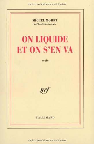 On liquide et on s'en va