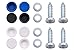 Produktbild Kennzeichen-Schrauben-Set für Pkw und Lkw (5,5x19)