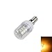 Produktbild E14 3W LED Glühbirne, YouGer SMD 5730 Maislampe AC 200V-240V LED Maislicht, warmes Weiß
