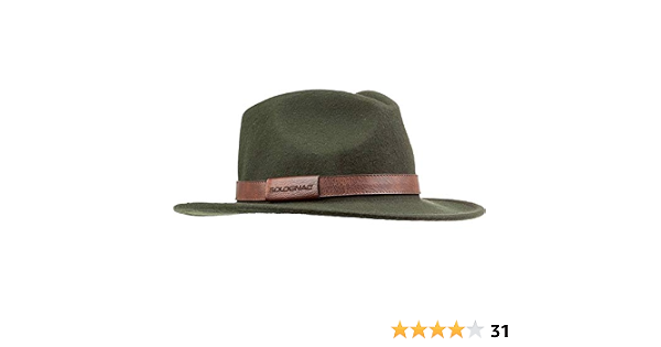 Solognac Felt Hat (Green, 56 cm 
