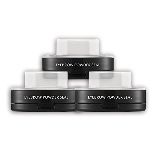 ?HuntGold Augenbrauen Puder Stamper Dichtung Augenbrauenstift Soor Artefakt Schablone für Anfänger Hellbraun gewölbt - 5