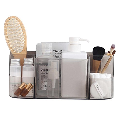 Preisvergleich Produktbild HUAZHUANGXIANGBAO Creative Desktop Badezimmerwand Kunststoff-Aufbewahrungsbox kosmetische Veredelung Küche Punch Box Regale