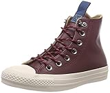 Ganzjahresartikel Converse Unisex-Erwachsene Chuck Taylor All Star Hohe Sneaker, Rot (Dark Burgundy/Teak/Driftwood 613), 39.5 EU