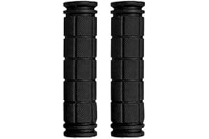 C&C Hexagon C&C Brand Bike Handlebar Grips - Non-Slip Rubber Bicycle Hand Grips for Scooter, Cruiser, Urban Bike, Tricycle, Wheelchair, MTB, BMX, and Foldable Bicycles Boy Girl