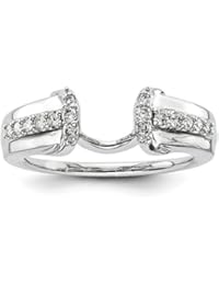 Diamond enhancer ring white gold uk
