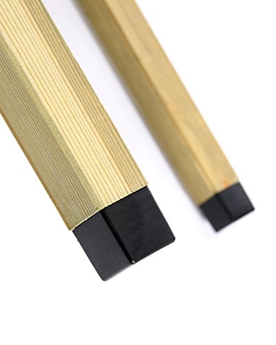 myGardenlust Hochbeet Bausatz aus Holz mit Folie – Kräuterbeet Imprägniert für Garten Terrasse und Balkon – Pflanzkübel als Gemüse Kräuter Beet – Pflanzkasten Groß für Outdoor mit Fußkappen - 5