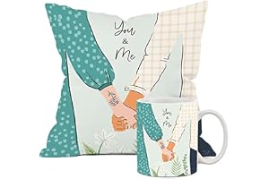 The Purple Tree Valentines Day Gift Set of Cushion and Mug (1 Cushion , 1 Coffee Mug ) Gift for Husband , Boyfriend, Wife , G