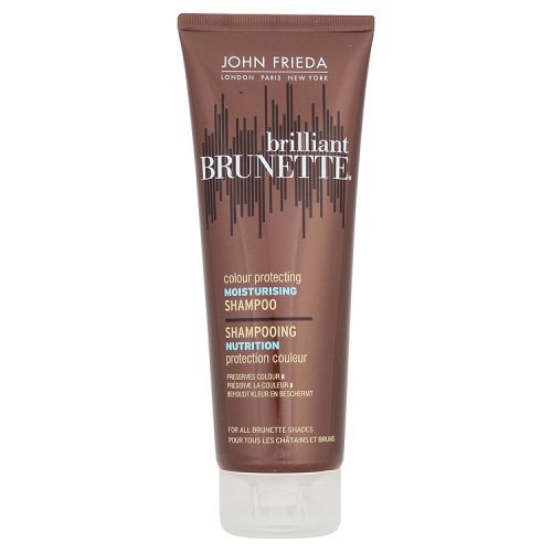 John Frieda Brilliant Brunette Colour Protecting Revealing Moisturising Shampoo for all Brunettes, 250ml