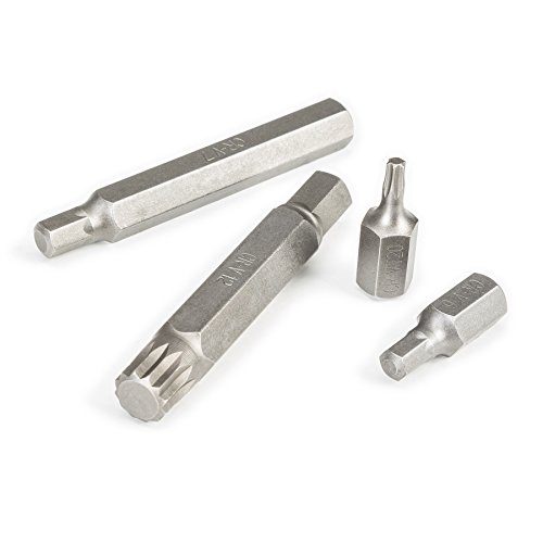 TecTake Bitsatz 54 teilig im Werkzeugkoffer für Inbus Schrauben Bits Torx Innen-Vielzahn Innen-6-kant aus Chrom-Vanadium Stahl - 3