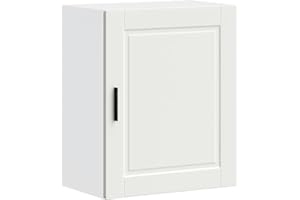 vidaXL Kitchen Wall Cabinet/Storage Cupboard Porto White 50x31x60 cm - Engineered Wood, Wall-Mounted, Modern Style