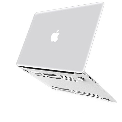 iBenzer - Soft-Skin-Serie Kunststoffabdeckung des schweren Kastens für Macbook Air 11.6'' (A1465 / A1370) NO CD-ROM, Klar MMA11CL
