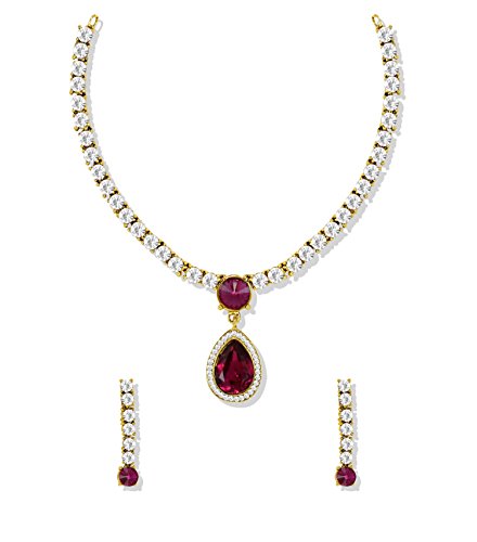 Buy Zaveri Pearls Gold Plated Sparkling 