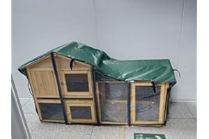 BUNNY BUSINESS GREY GROVE EXTRA DEPTH HUTCH COVER (THIS IS THE COVER ONLY NO HUTCH) (EXTRA DEPTH COVER)