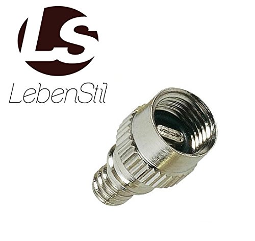 3x LS Ventiladapter Adapter Dunlop Schrader Autoventil Fahrrad Ventil SV AV DV - 3