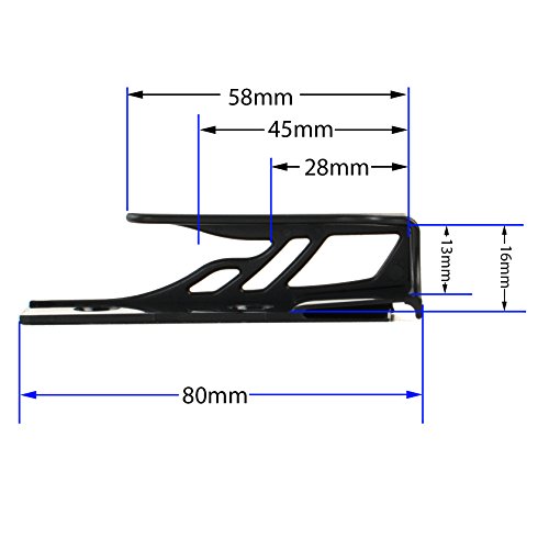 Supporto da parete Koala 2.0; Dock universale, che non procura danni, per Smartphone, Tablet, eReader, di Dockem; per iPad 1, 2, 3, 4, Air, Mini, iPad Pro, Samsung Galaxy Tab/Note, Microsoft Surface (Nero)