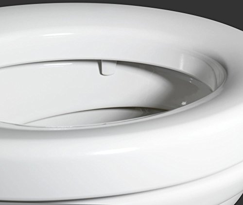 Wenko 21905100 WC-Sitz Secura Comfort – mit Sitzflächenerhöhung, Kunststoff – Duroplast, weiß - 7