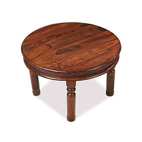 Maharajah Indian Rosewood Round Coffee Table - 70cm