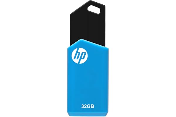 HP v150w 32GB USB 2.0 flash Drive (Blue)