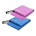 Produktbild Overmont 2x Leicht Saugfähig Mikrofaser schnelltrocknend Handtuch Sporthandtuch Reisehandtuch für Sport Reisen Strand Fitnessraum Yoga Schwimmen Camping Wandern Radfahren M(110x50cm)