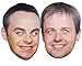 Price comparison product image Ant & Dec Celebrity Face Masks Hen & Stag Fun Parties Britain's Got Talent - Pack of 2
