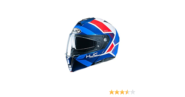 Casco moto HJC i90 HOLLEN MC21, Blu/Rosso, L : Amazon.it: Auto e Moto