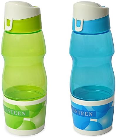 Travel Drink Flask PROMIS TMB-06A, 0.4 Litres, Green or Blue