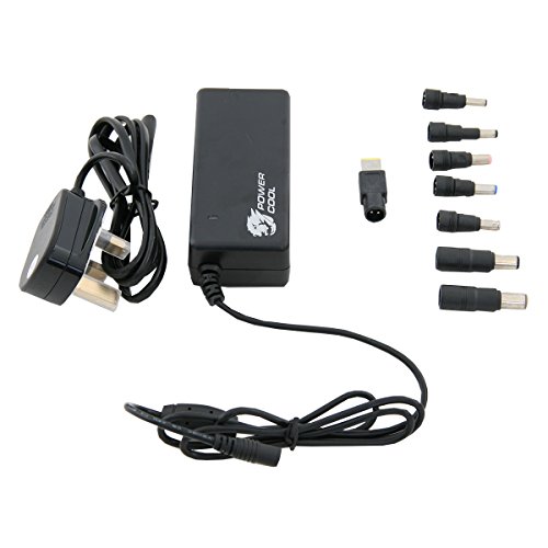 PC-ACU90H-S V4 90W 19V 4.74A Universal Laptop AC Adaptor With 8 TIPS - Black