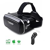 ULTRICS® VR Headset, Virtual Reality 3D VR Gafas Cartón de Cabeza de...