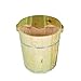 Produktbild ZHANGQI Pediküre-Becken Fuß Bad Eimer 40cm Hoch Fuß Bad Hause Holz Fußbad Holz Erwachsenen Fuß Eimer Fußpflege,B