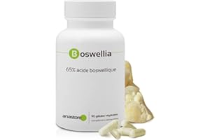 ANASTORE BOSWELLIA SERRATA* 370 mg / 90 gélules * Titré à 65% en acide boswellique * 100% naturel